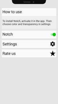 Notch X launcher! screenshot 2