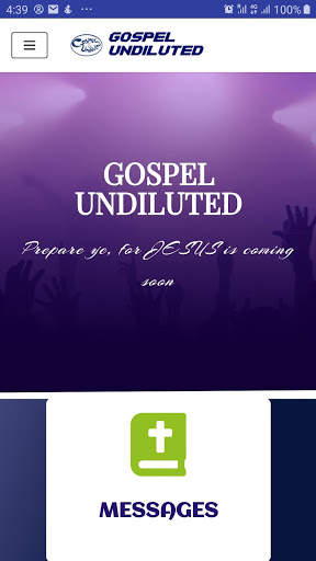 GOSPEL UNDILUTED - TPM HYMNS AND MESSAGES screenshot 4
