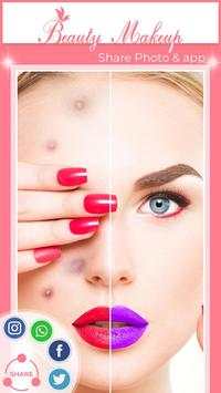 Beauty Makeup Camera : Instabeauty Selfie Makeup 4 تصوير الشاشة