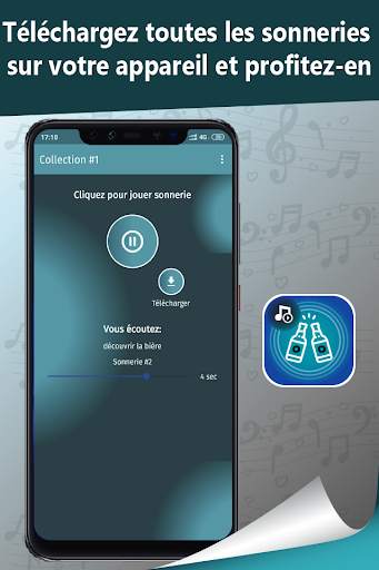 sonnerie de bouteilles, sonnerie décapsuleur screenshot 4