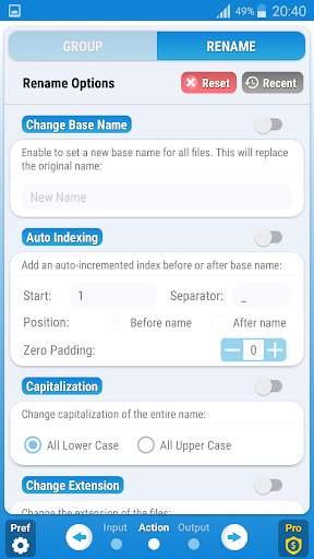 Bulk Rename & Group screenshot 3