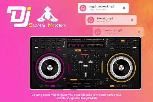 DJ Song Mixer with Music : DJ Name Mixer screenshot 1