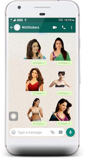Tamannaah Stickers 4 WhatsApp screenshot 6