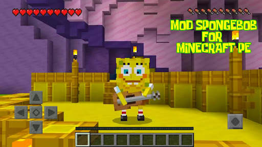 Mod SpongeBob for Minecraft PE screenshot 2