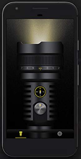 Brightest Flashlight-no ads,compass,sos,led screenshot 1