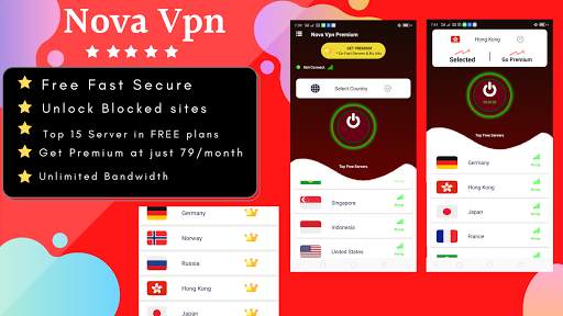 NovaVPN - Ultra Fast Unlimited, Free VPN proxy screenshot 9