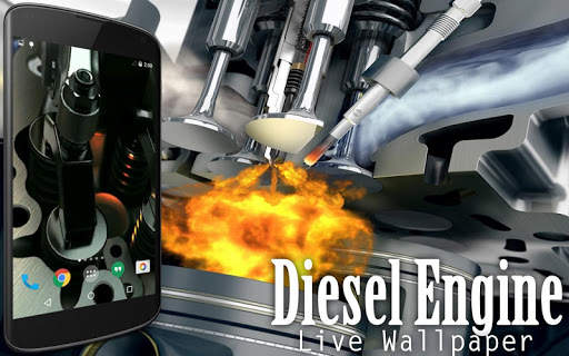 Diesel Engine Live Wallpaper screenshot 1