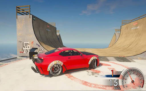 Mega Car Stunt: Racing Car 2021 screenshot 1