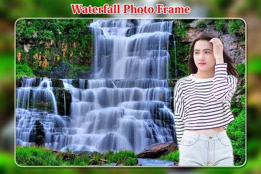 Waterfall Photo Editor  Water Photo Frame 3 تصوير الشاشة