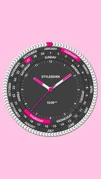 Advanced Analog Clock-7 स्क्रीनशॉट 2