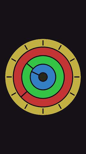 Fullscreen Analog Clock screenshot 2