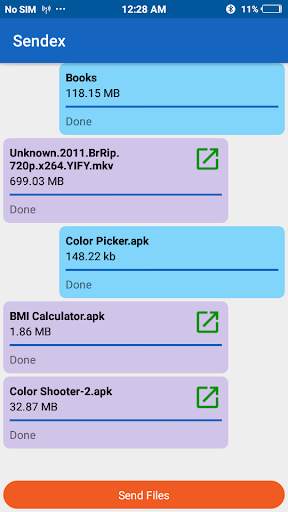 Sendex - File Sharing скриншот 6