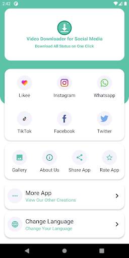 Video Downloader for Social Media screenshot 1