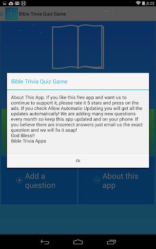 Bible Trivia Game Free screenshot 11