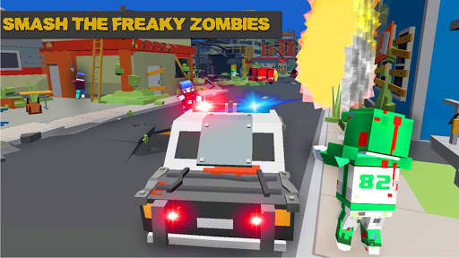 Blocky Zombie Pixel Crush screenshot 3