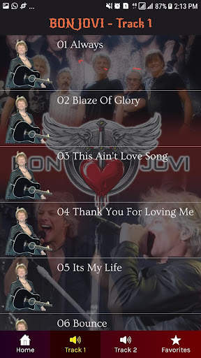 Songs of Bon Jovi screenshot 4
