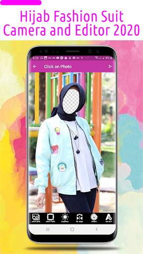 Hijab Fashion Suit Camera and Editor 2020 screenshot 4