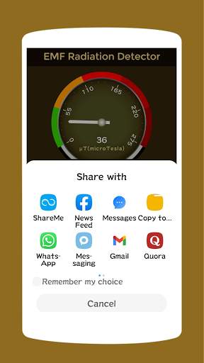 EMF Detector - Radiation Meter App screenshot 6
