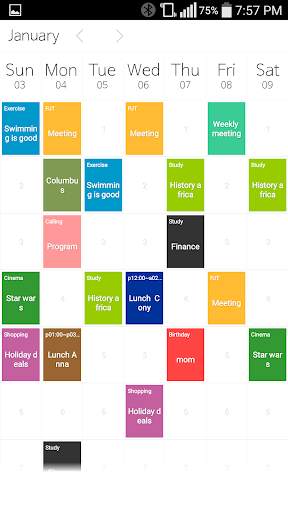 Life Calendar Free screenshot 3
