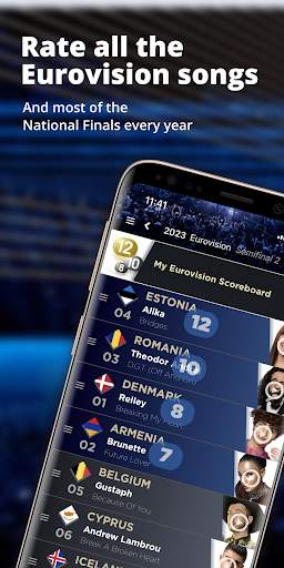 My Eurovision Scoreboard screenshot 1
