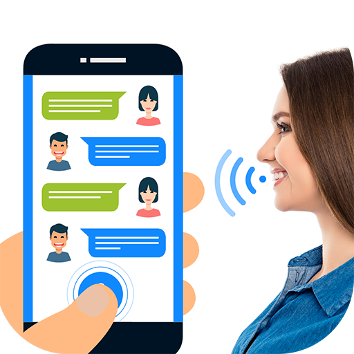 Write SMS by voice: Voice SMS icon