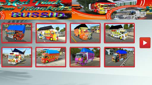 Mod Bussid Truk New Tawakal 5 screenshot 1