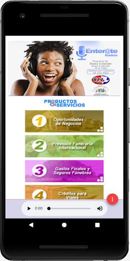 Enterate Radios screenshot 1