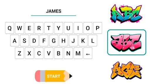 Draw Graffiti - Name Creator screenshot 1