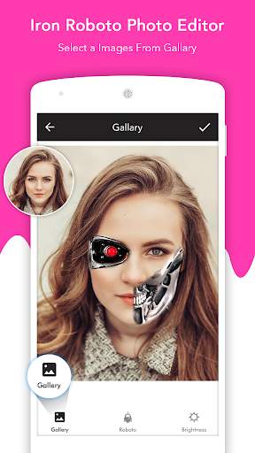 Iron Roboto Photo Editor screenshot 1