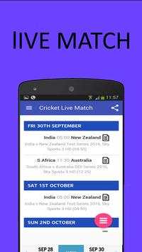 Cricket Live Match screenshot 1