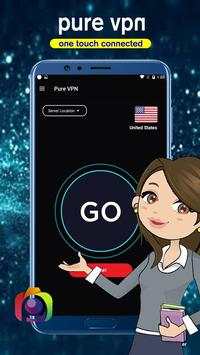 Pure Fast VPN - Free Unlimited VPN & Fast Proxy screenshot 2