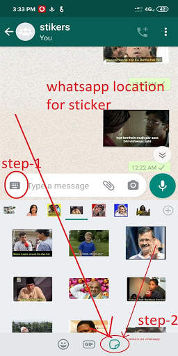 gaali meme Stickers - WAStickersApps screenshot 6