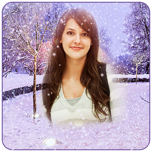 Snowfall Photo Frames In Hindi icon
