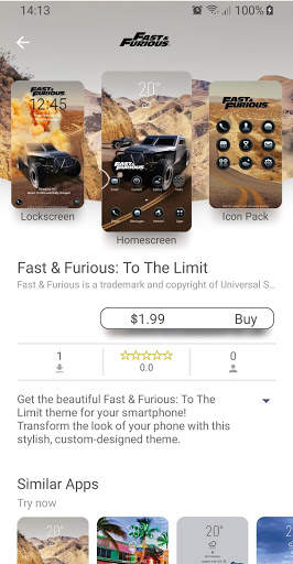 Fast & Furious Themes Store screenshot 3