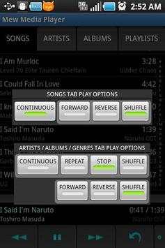 Mew Media Player screenshot 3