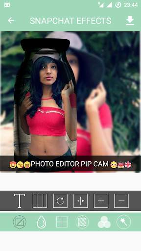 Editor de Fotos Efeito PIP Sombra Desfocar Fundo🌸 screenshot 7