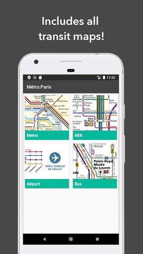Metro Paris Map: Offline map o screenshot 2
