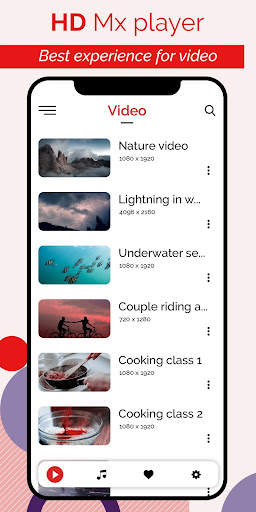 HD Mx Video Player Pro Free screenshot 1