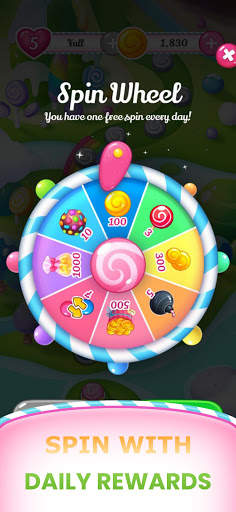 Candy jewel witch match 3 saga screenshot 5