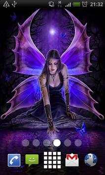 Gothic Fairy Live Wallpaper screenshot 1