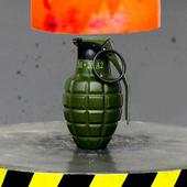 EXPERIMENT HYDRAULIC PRESS 100 TON vs BOMB 1.0
