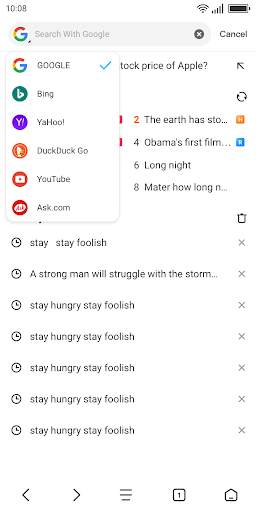 Clover Browser screenshot 4