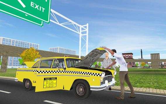 Crazy Taxi Driver - Taxi Sim 2018 Car Driver 3D screenshot 7