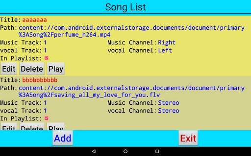 Video Player - Karaoke 11 تصوير الشاشة