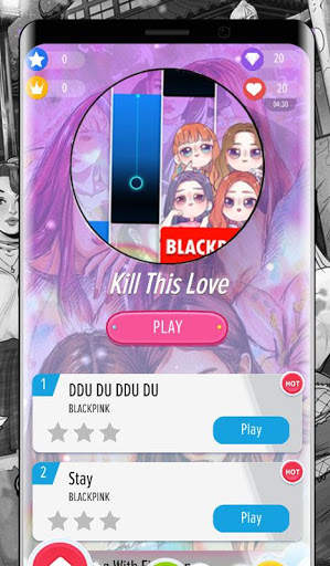 BLACK PINK Piano Dream Tiles screenshot 1