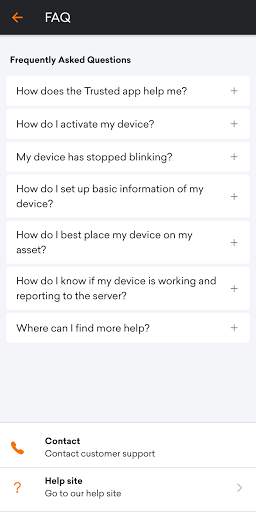 Trusted Mobility App screenshot 4