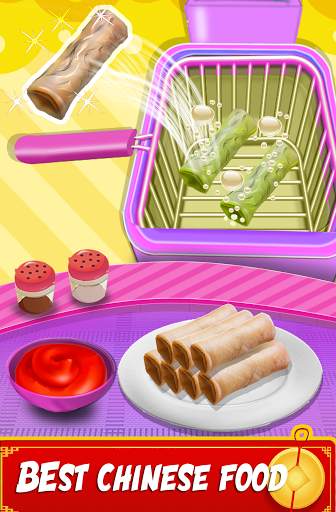 New Cooking Crispy Noodles Maker Game Chinese Food screenshot 5
