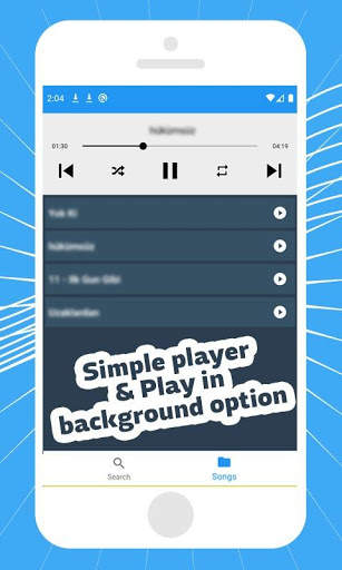 Smart Free Music and Offline Music Player screenshot 3