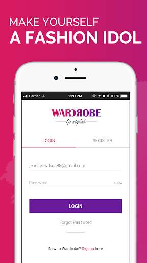 What's in my Closet / Wardrobe App screenshot 1