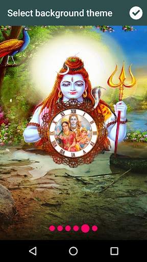 Shiv Ji Clock Live Wallpaper screenshot 3